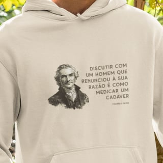 Nome do produto É simplesmente inútil (Moletom canguru)