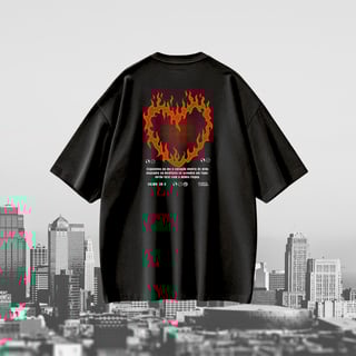 OVERSIZED - Coração Ardente