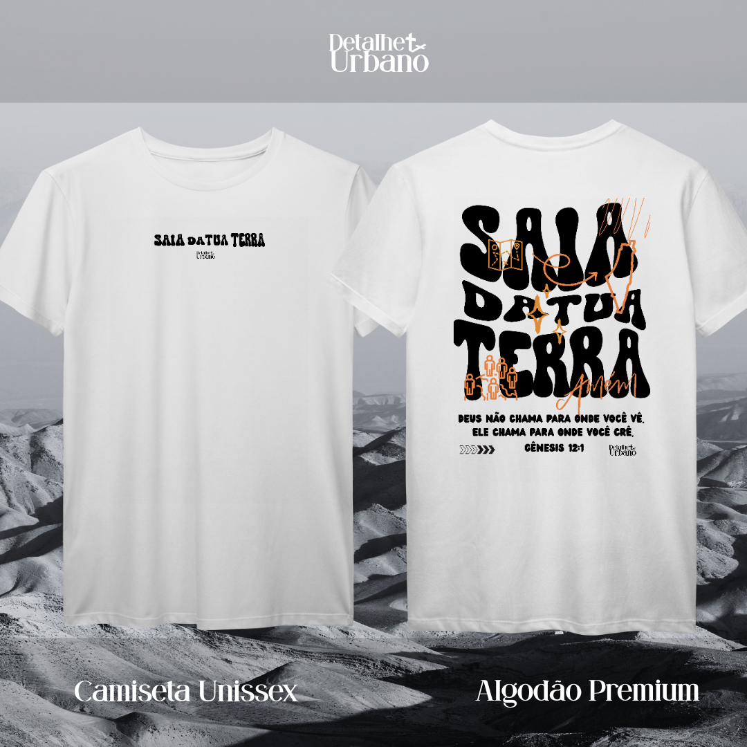 Nome do produto: Camiseta Abraão Genesis