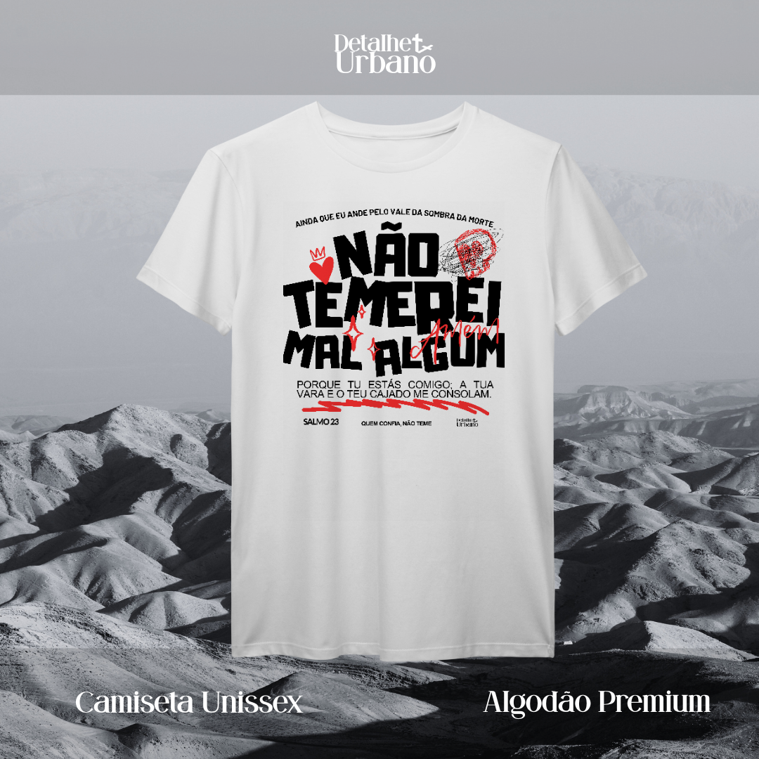 Nome do produto: Camiseta Salmo 23