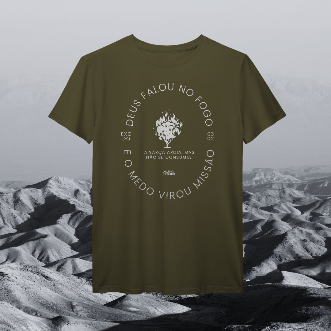 Nome do produto: Camiseta Sarça Ardente