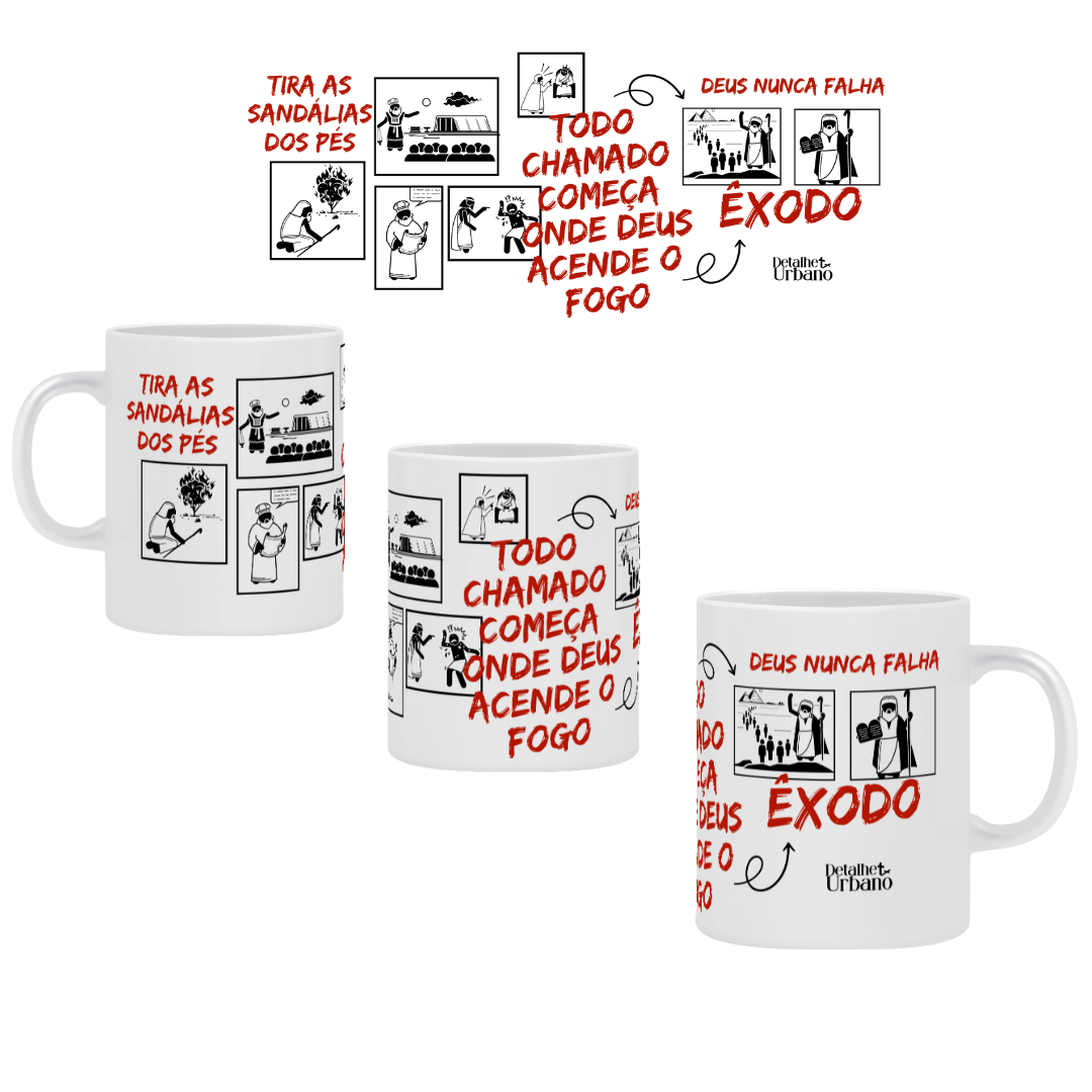 Nome do produto: Caneca Exodo