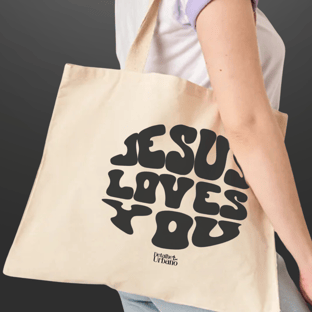 Nome do produtoEcoBag - Jesus Loves You