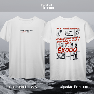 Nome do produto Camiseta Exodo