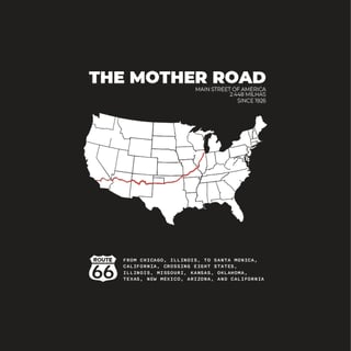 Nome do produto The Mother Road - Route 66 - Rotas Icônicas