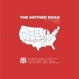Nome do produto The Mother Road - Route 66 - Rotas Icônicas