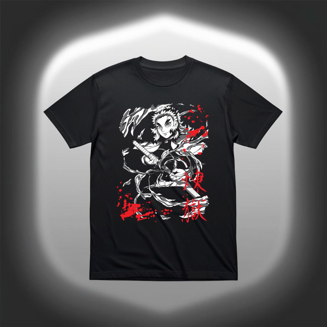 Camiseta - Demon Slayer | Kyojuro Rengoku