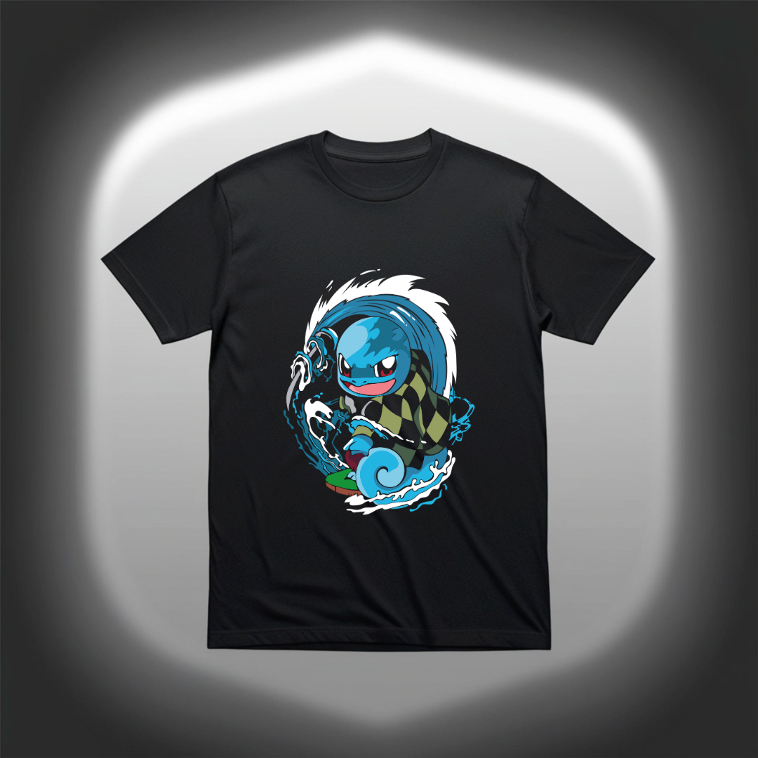 Camiseta - Demon Slayer | Squirtle