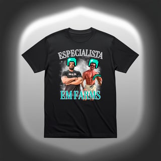 Camiseta - Meme | Especialista em Farms