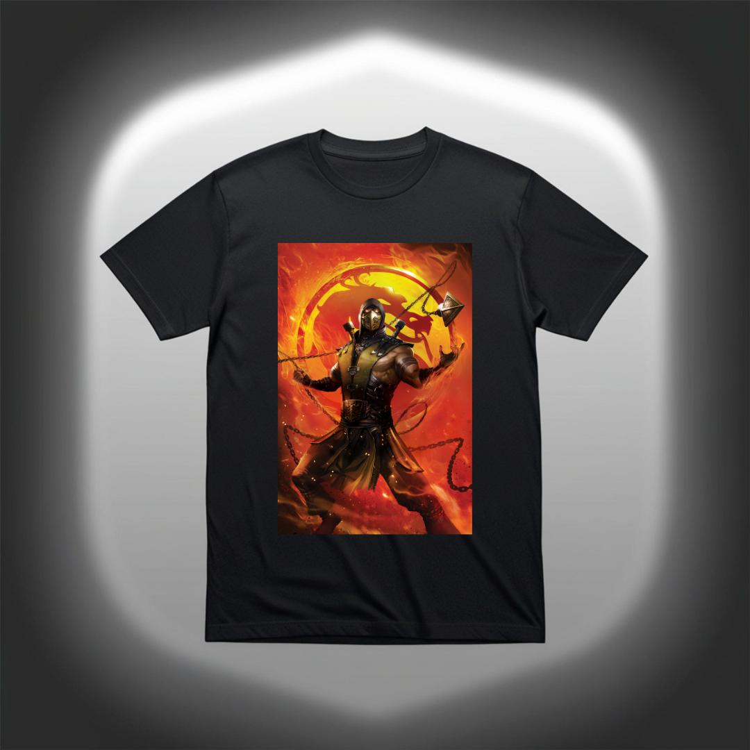 Camiseta - Mortal Kombat | Scorpion