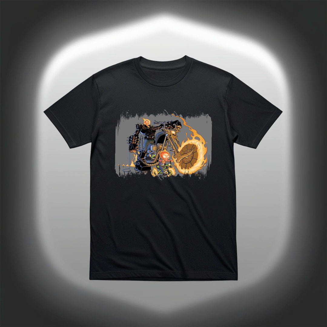 Camiseta  - Ghost Rider | Motoqueiro Fantasma