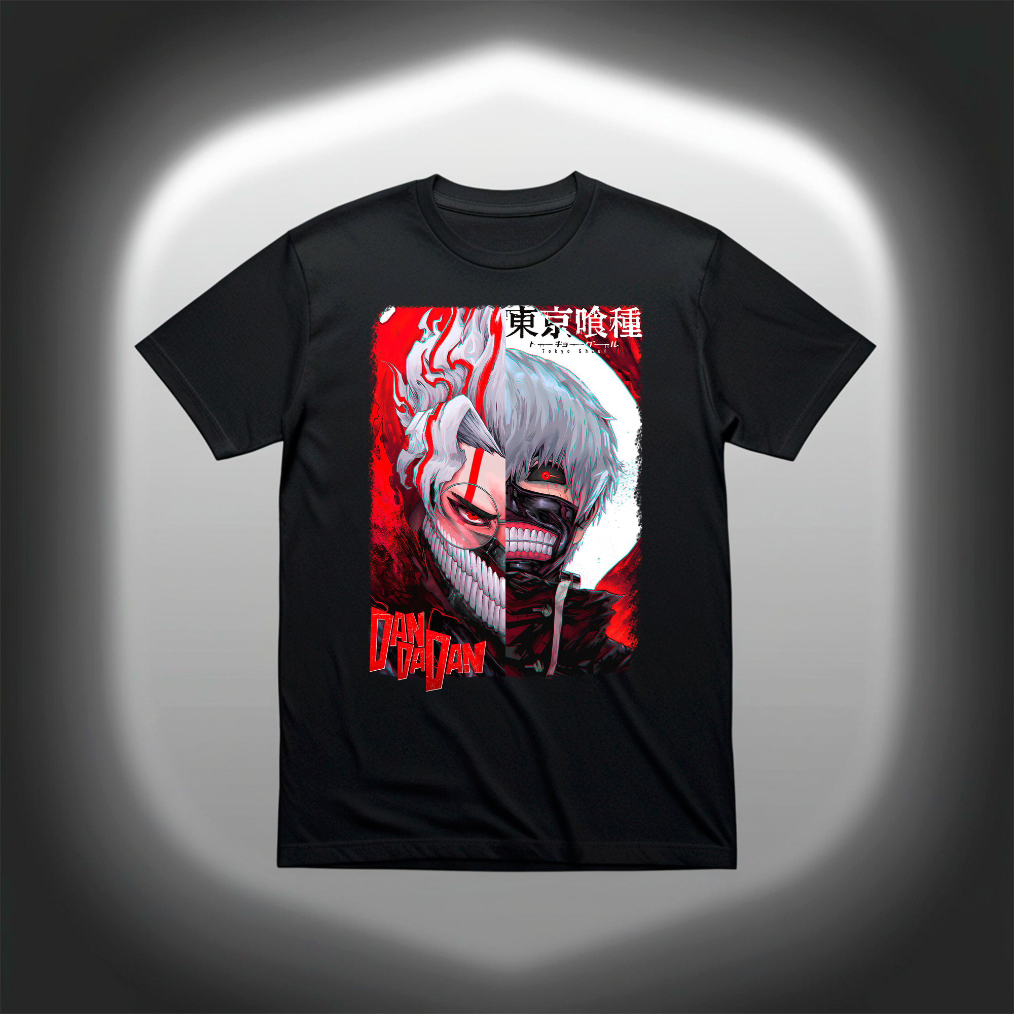 Camiseta - Dan Da Dan Tokyo | Okarun Ken Kaneki