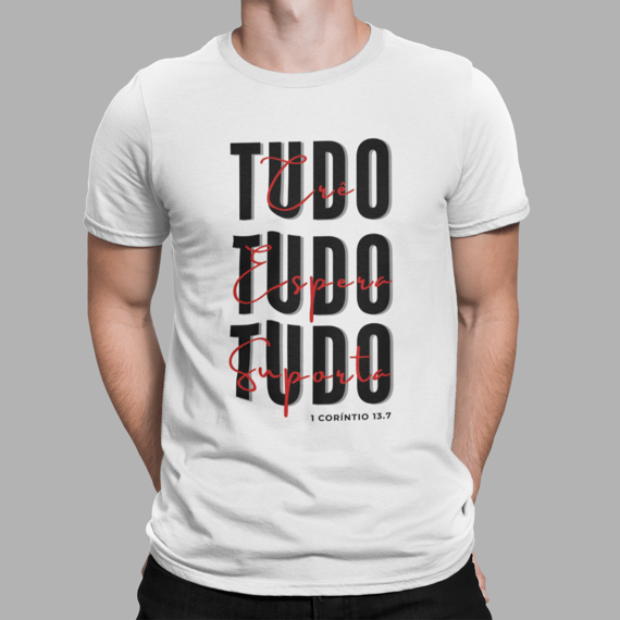 T-Shirt Prime Tudo Crê