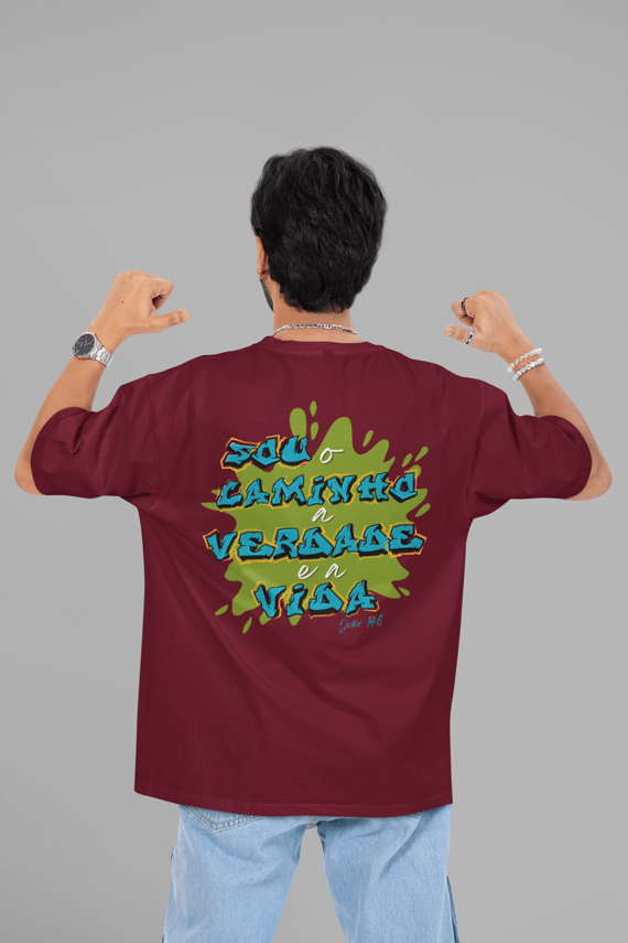 Oversized Jesus único caminho