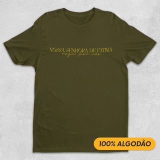 Nome do produto Fátima - Camiseta Prime