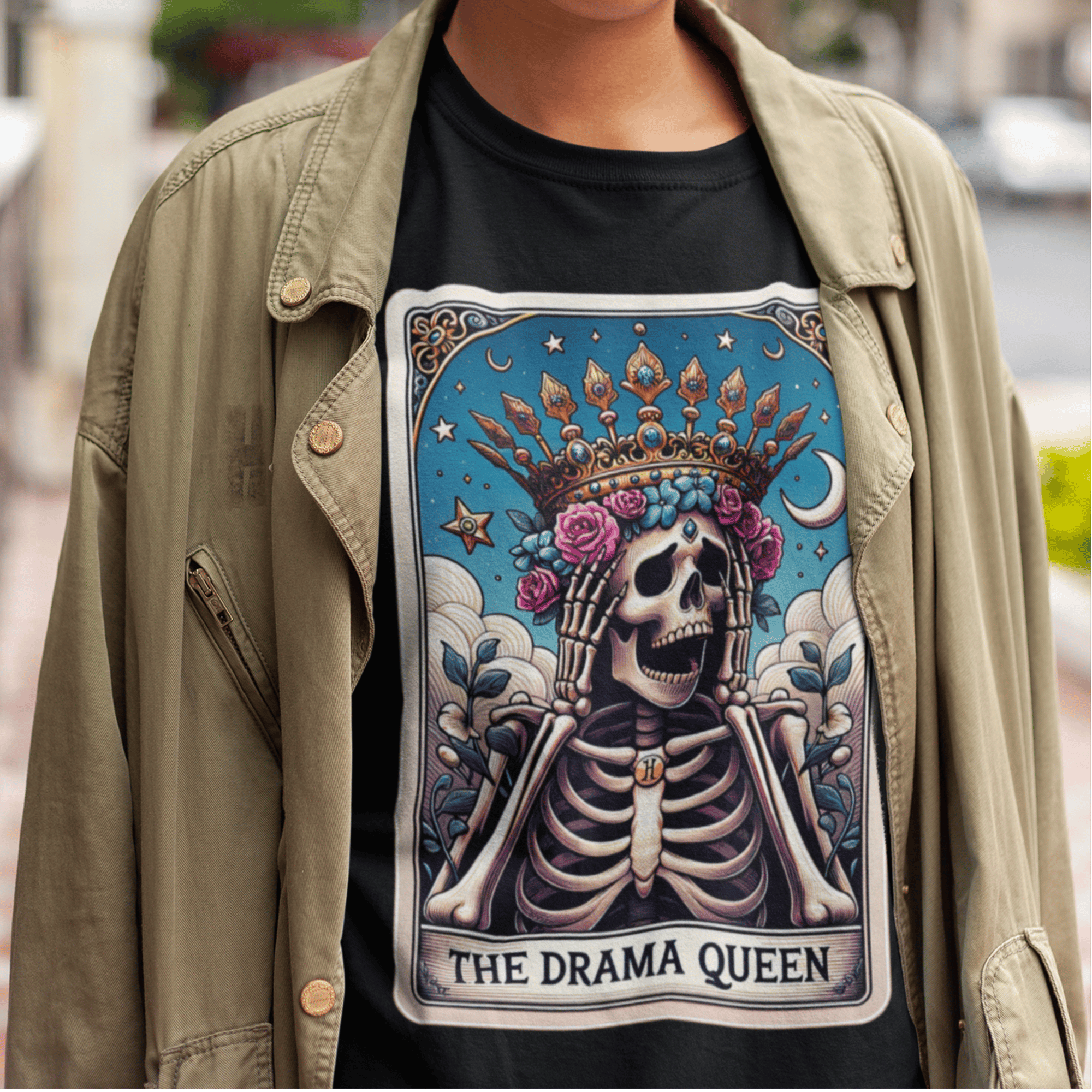 The Drama Queen - Camiseta Preta