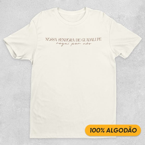 Guadalupe (frente/costas) - Camiseta Prime