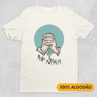 Nome do produto Ave Maria - Camiseta