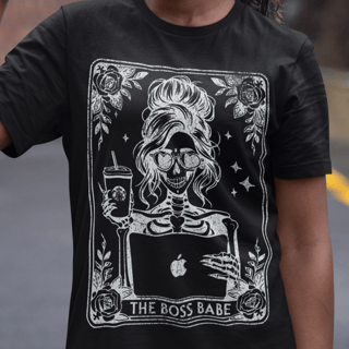 The Boss Babe - Camiseta Preta