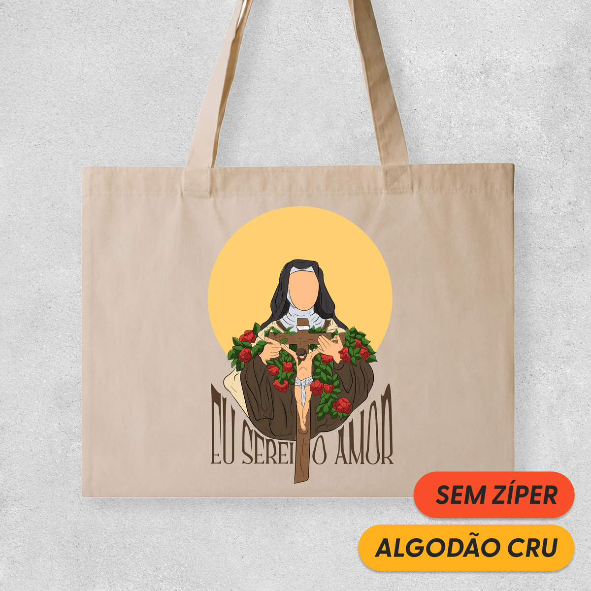 ECOBAG Eu Serei o Amor
