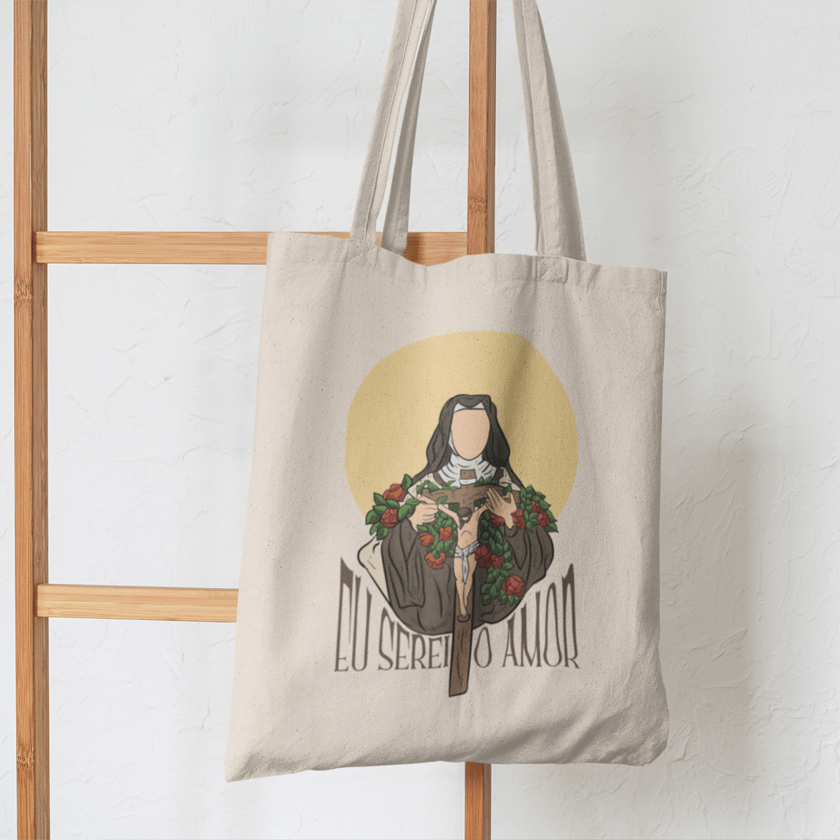 Nome do produto: Eu serei o Amor - Ecobag