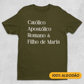 Nome do produto Católico Apostólico Romano - Camiseta Prime