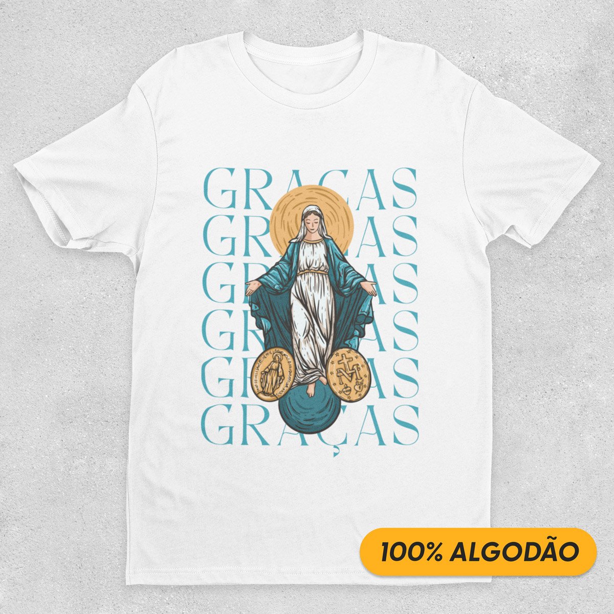 Nome do produto: Graças - Camiseta