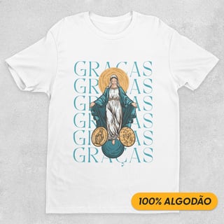 Nome do produto Graças - Camiseta