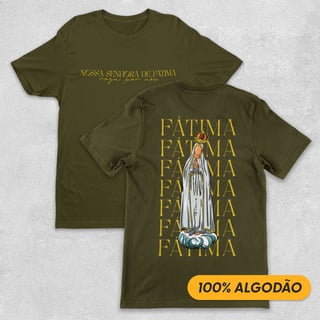 Nome do produto Fátima - Camiseta Prime
