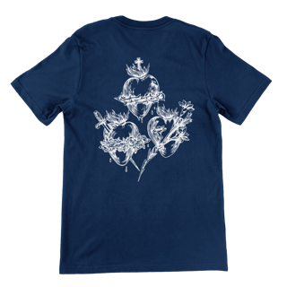 Nome do produto Sacratíssimo, Imaculado, Castíssimo - Camiseta