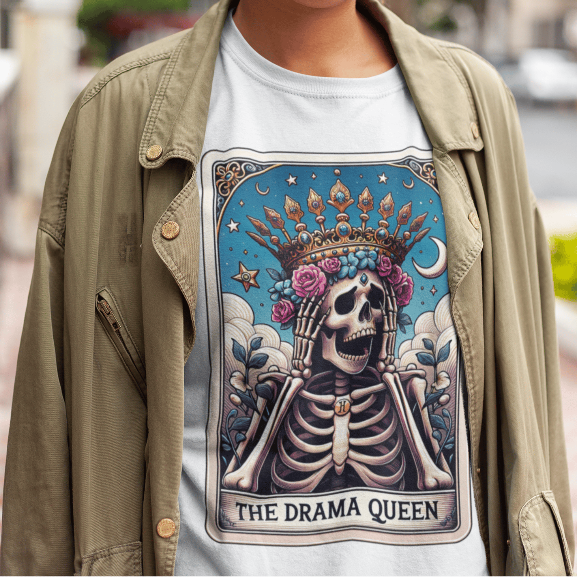 The Drama Queen - Camiseta Branca