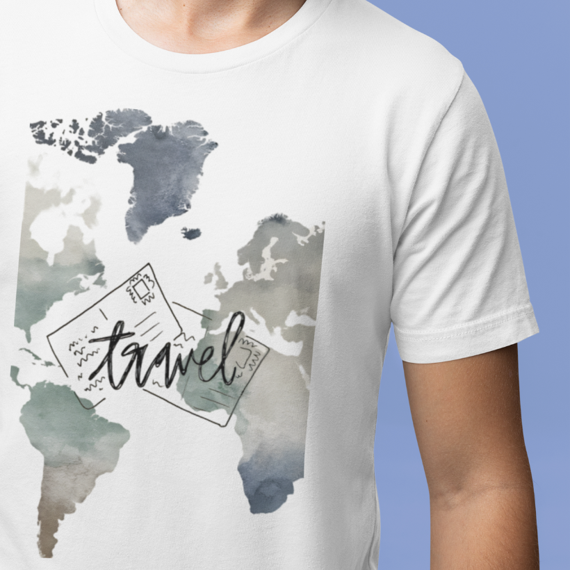 Camiseta Travel Map Prime