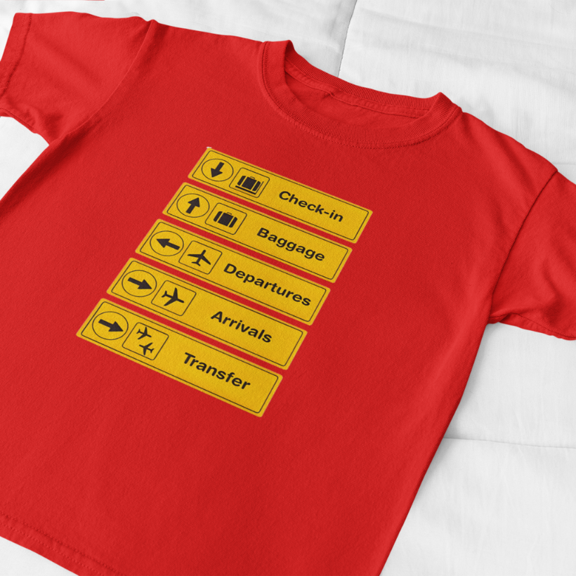 Camiseta Placas Aeroporto Prime