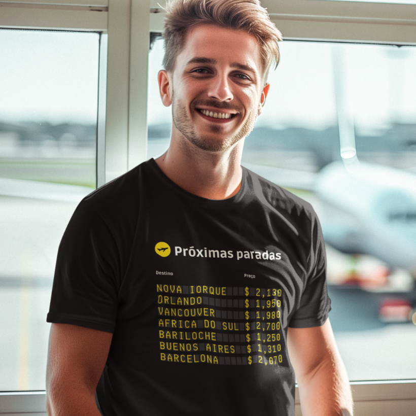 Camiseta Próximas Paradas Prime