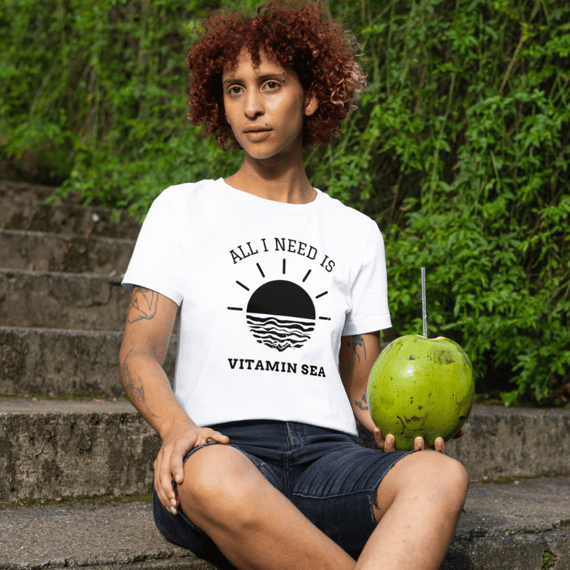 Camiseta All I Need is Vitamin Sea Quality