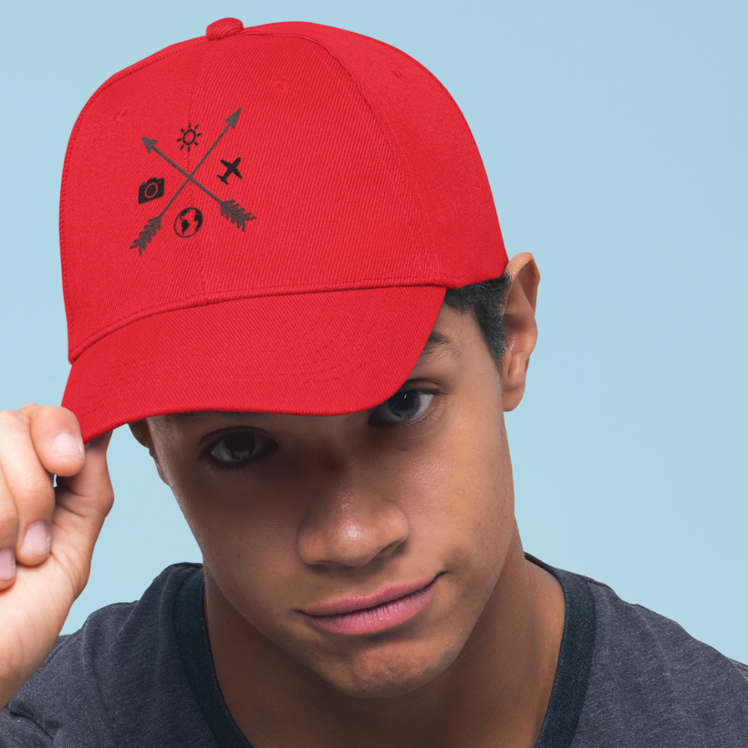 Nome do produto: Boné Icones de Viagem