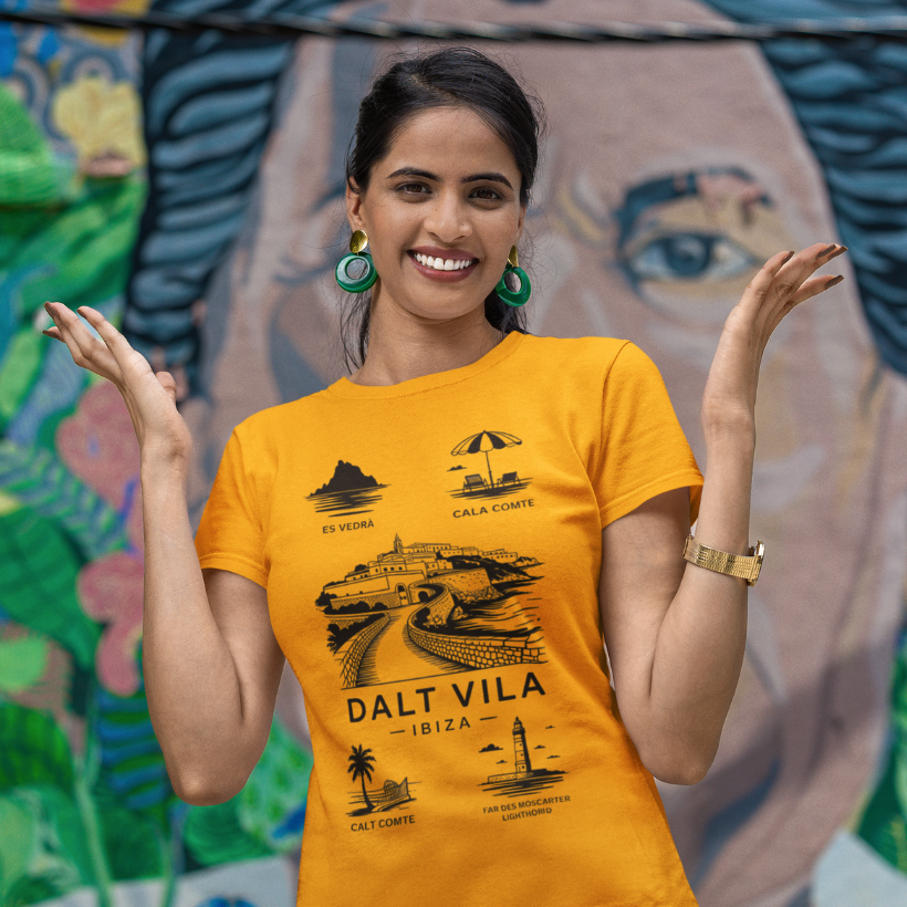 Camiseta Dalt Vila Ibiza Estonada