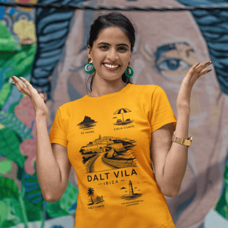 Camiseta Dalt Vila Ibiza Estonada