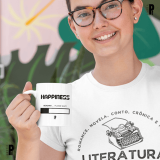 Nome do produto Caneca | Reading... Happiness