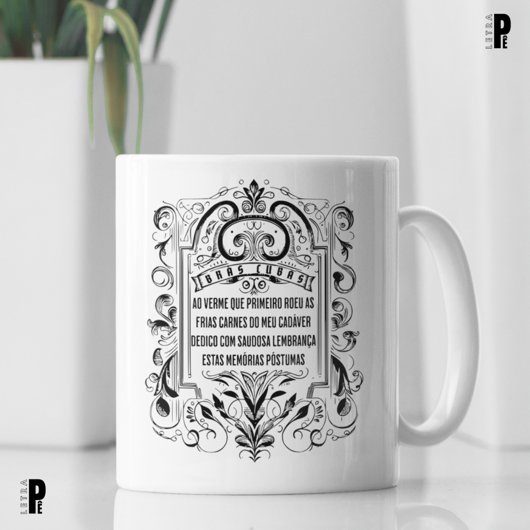 Nome do produto: Caneca | Memórias Póstumas - Machado de Assis