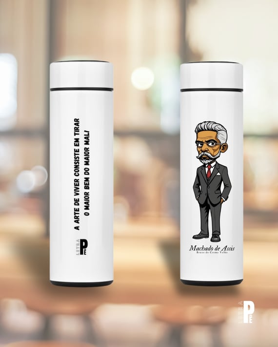 Garrafa Térmica | Bruxo do Cosme Velho - Machado de Assis