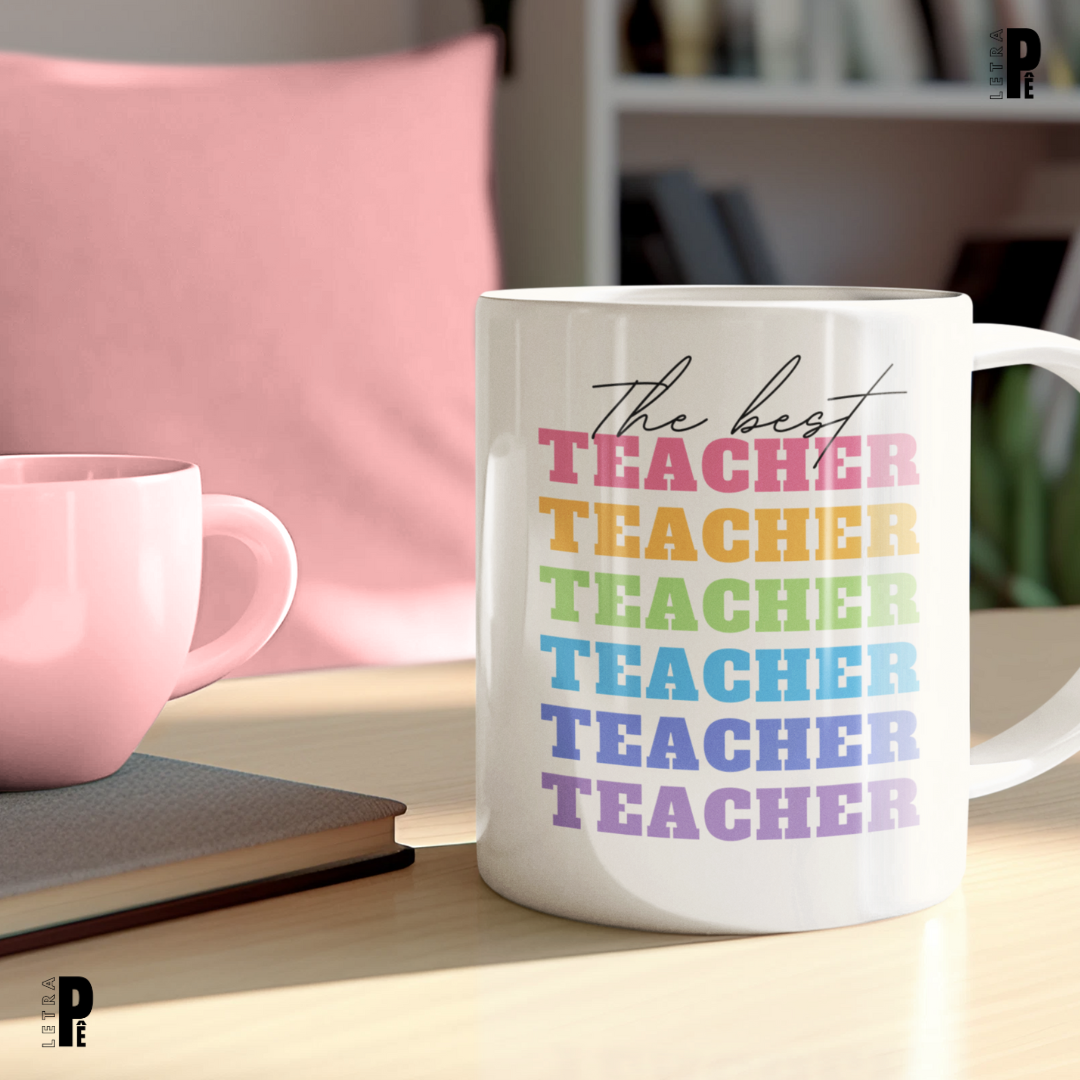 Nome do produto: Caneca | The best teacher