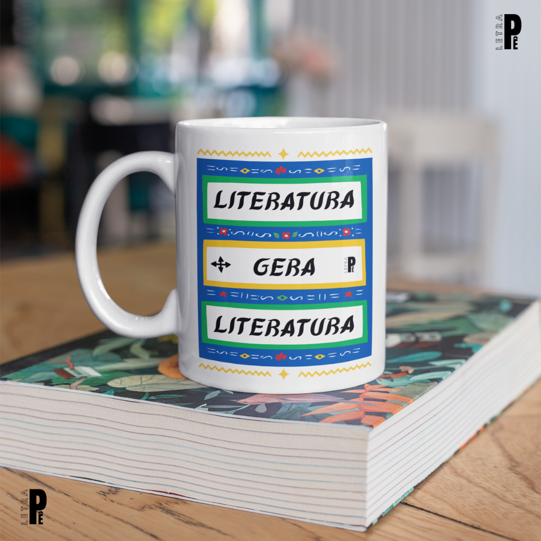 Nome do produto: Caneca | Literatura gera literatura