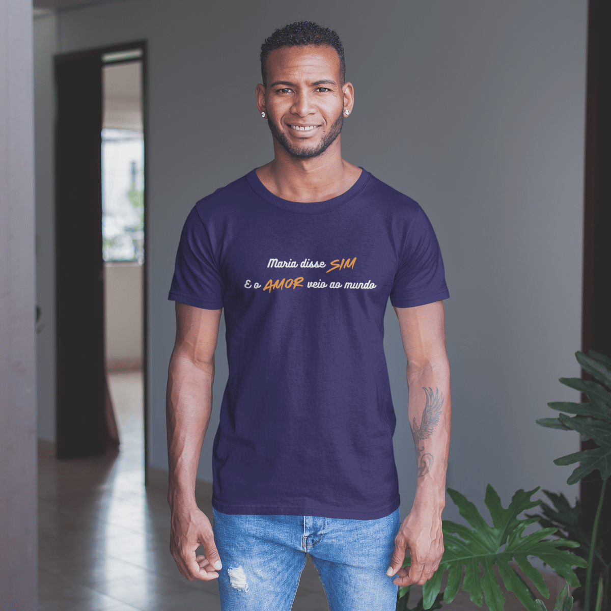 Nome do produto: Camiseta Maria Disse Sim