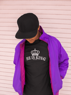 Nome do produto Camiseta He Is King 