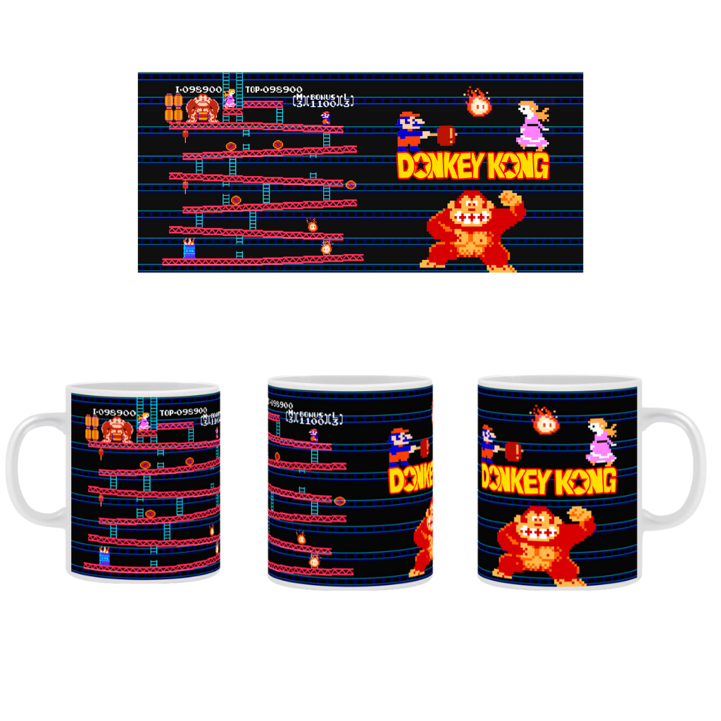 Caneca Donkey Kong