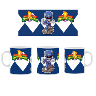 Caneca Power Rangers azul