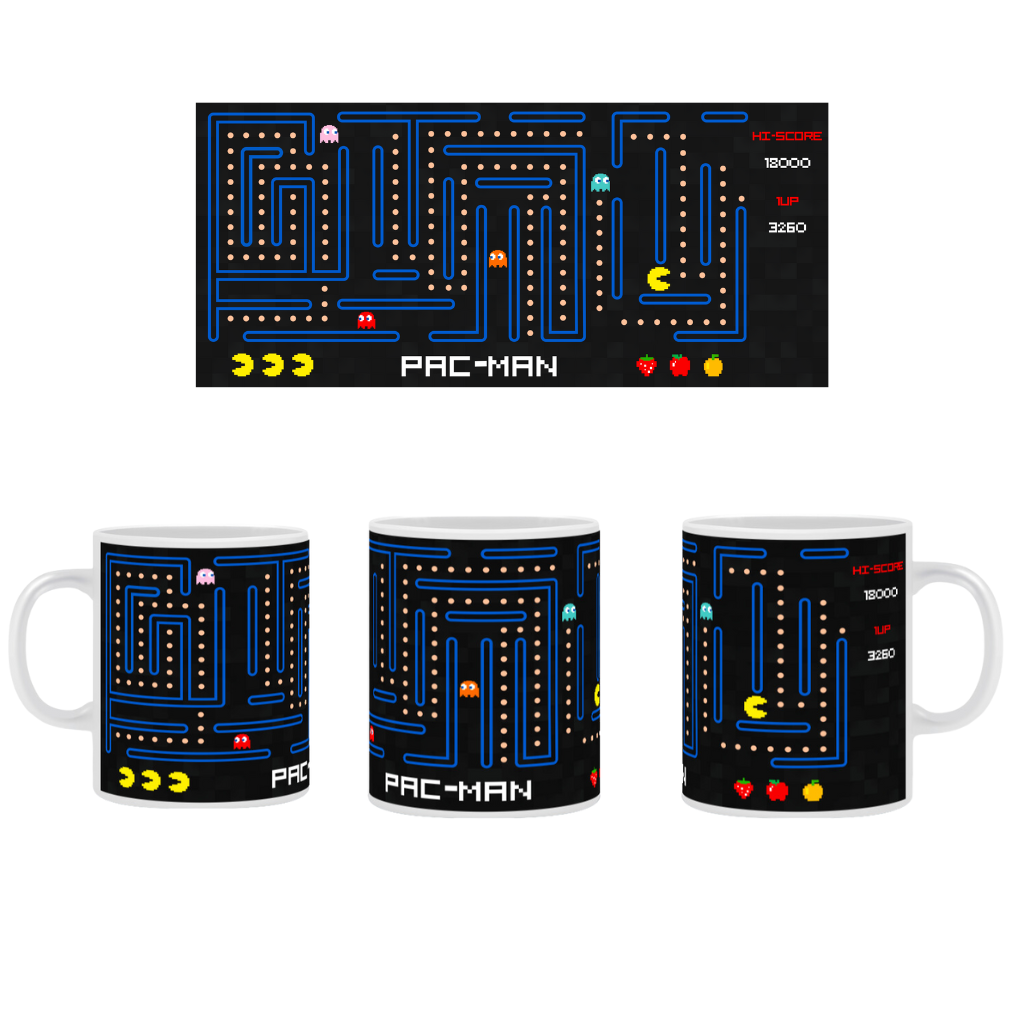 Caneca Pac-Man