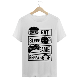 Nome do produto Camiseta Life Gamer - Unissex