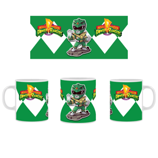 Caneca Power Rangers Verde